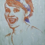 bc84a58e280e41129a860eff4d2aa39a "Self Portrait" lip print